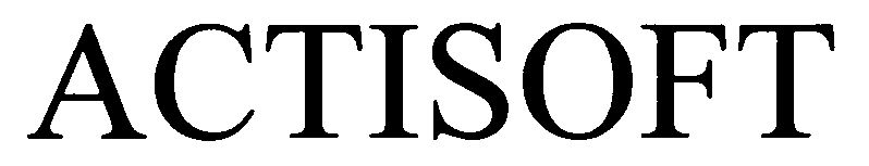 Trademark Logo ACTISOFT