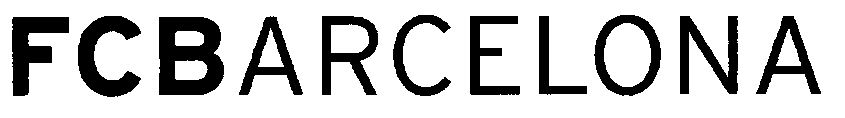 Trademark Logo FCBARCELONA