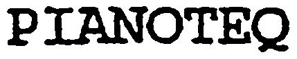 Trademark Logo PIANOTEQ