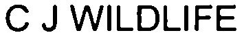 Trademark Logo C J WILDLIFE