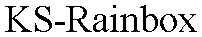 Trademark Logo KS-RAINBOX