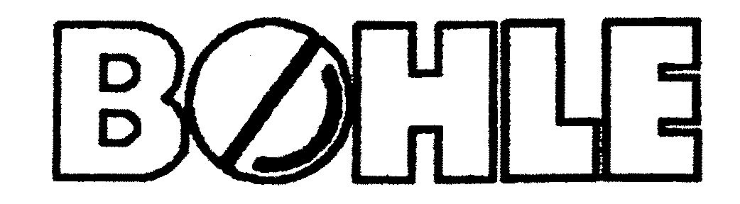 Trademark Logo BOHLE
