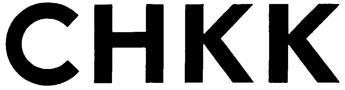 Trademark Logo CHKK