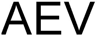 Trademark Logo AEV