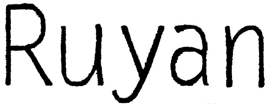 Trademark Logo RUYAN