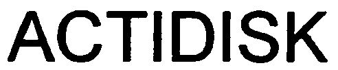 Trademark Logo ACTIDISK