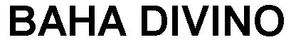 Trademark Logo BAHA DIVINO