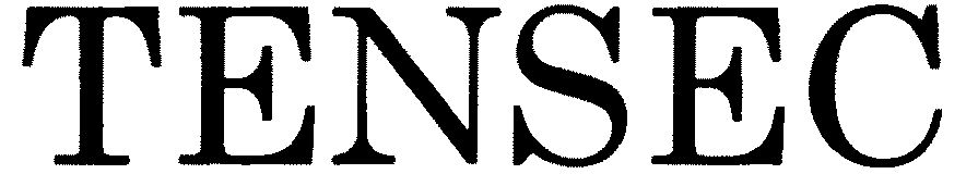 Trademark Logo TENSEC