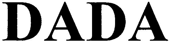 Trademark Logo DADA