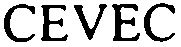 Trademark Logo CEVEC