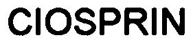 Trademark Logo CIOSPRIN