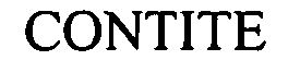 Trademark Logo CONTITE