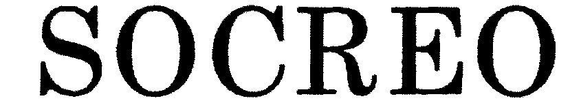 Trademark Logo SOCREO
