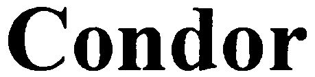 Trademark Logo CONDOR