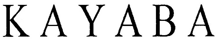 Trademark Logo KAYABA