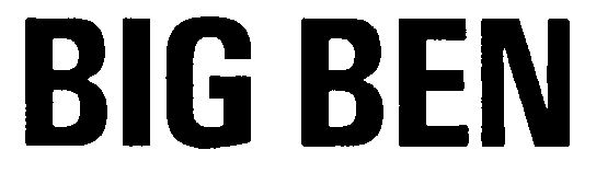 Trademark Logo BIG BEN