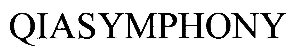 Trademark Logo QIASYMPHONY