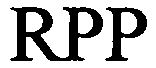 Trademark Logo RPP