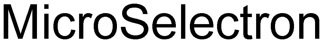Trademark Logo MICROSELECTRON