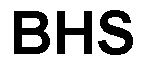 Trademark Logo BHS