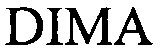 Trademark Logo DIMA