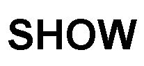 Trademark Logo SHOW