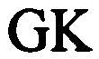 Trademark Logo GK