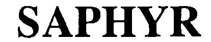 Trademark Logo SAPHYR
