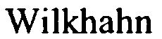 Trademark Logo WILKHAHN