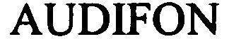 Trademark Logo AUDIFON