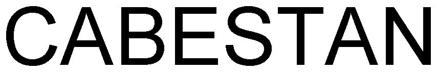 Trademark Logo CABESTAN