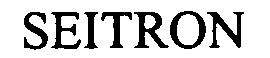 Trademark Logo SEITRON