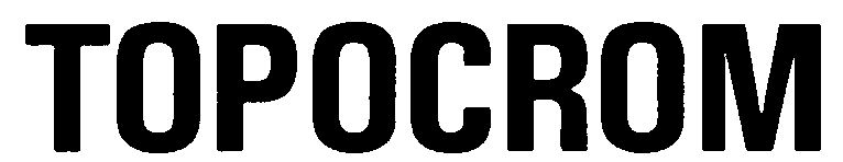 Trademark Logo TOPOCROM