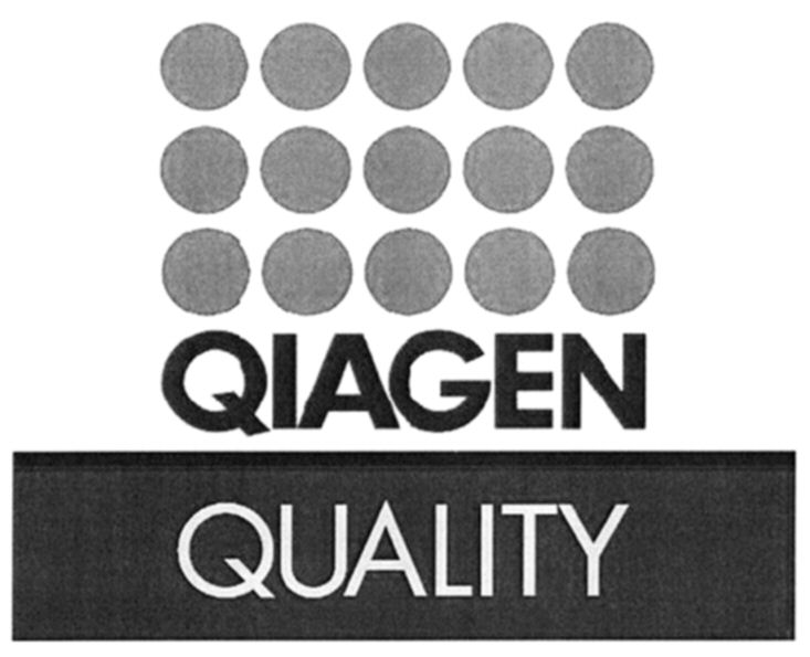 Trademark Logo QIAGEN QUALITY