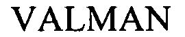 Trademark Logo VALMAN