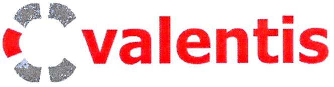 Trademark Logo VALENTIS