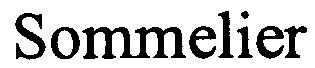 Trademark Logo SOMMELIER