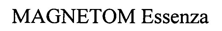 Trademark Logo MAGNETOM ESSENZA