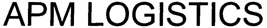 Trademark Logo APM LOGISTICS