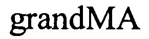 Trademark Logo GRANDMA