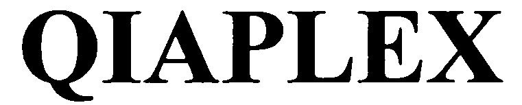 Trademark Logo QIAPLEX