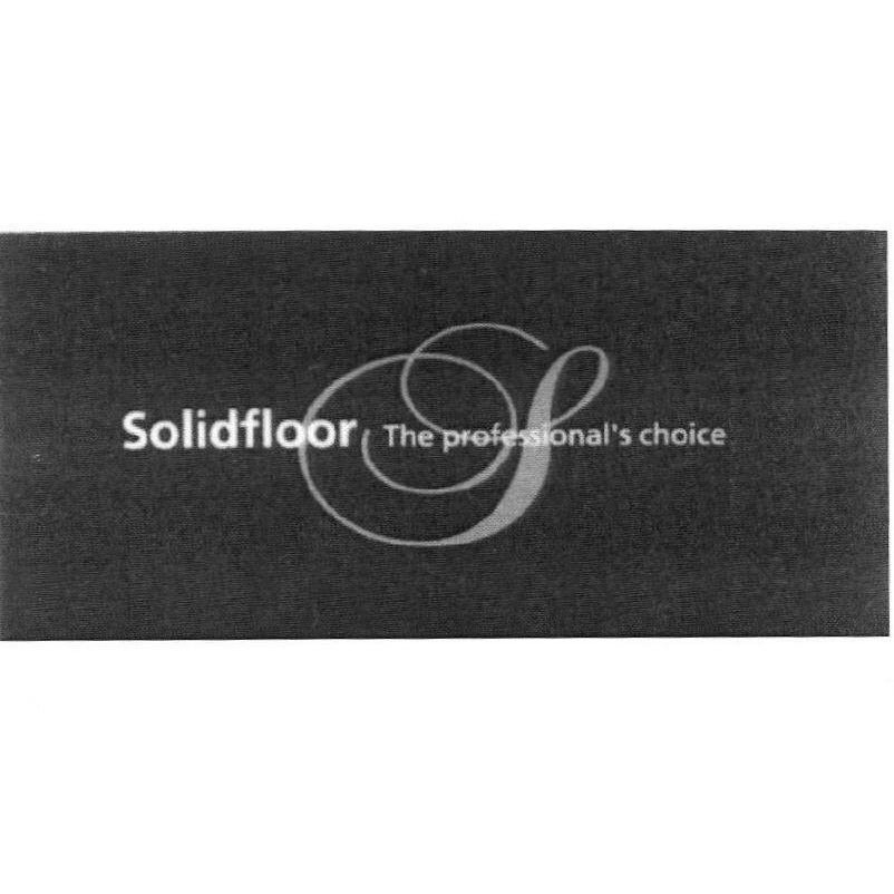 Trademark Logo S SOLIDFLOOR THE PROFESSIONAL'S CHOICE