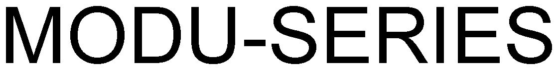 Trademark Logo MODU-SERIES