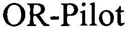 Trademark Logo OR-PILOT
