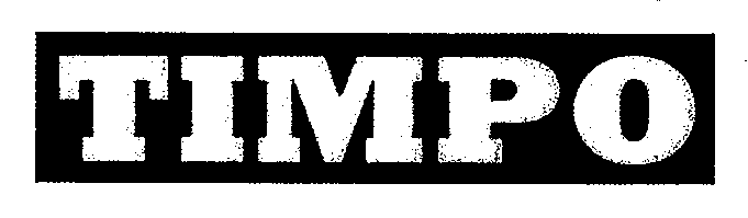 Trademark Logo TIMPO