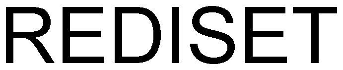Trademark Logo REDISET
