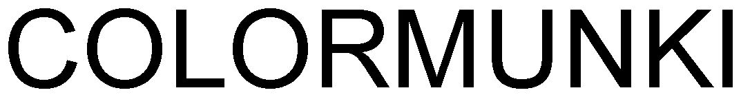 Trademark Logo COLORMUNKI