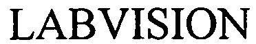 Trademark Logo LABVISION