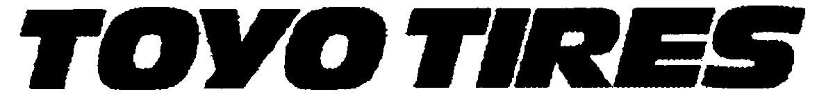 Trademark Logo TOYO TIRES