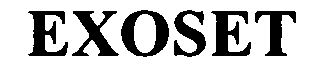 Trademark Logo EXOSET